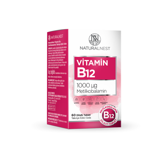 Naturalnest Vitamin B12 1000mg Tablets